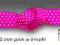 ~FUKSIK~ tasiemka wstążka 2m pink w kropki 25mm