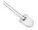 Dioda LED 8mm czerwona   / 2150