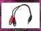 FG1 KABELEK STEREO 3,5MM MINI-JACK REDUKTOR 2x RCA