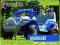 NOWOŚĆ AUTO TERENOWE GUMOWE OPONY +PILOT niebieski