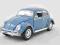 WHITEBOX VOLKSWAGEN VW 1200 DE LUXE 1961 BLUE 1:24