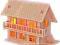 DOMEK DREWNIANY  DLA LALEK WILLA II PUZZLE 3D