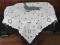 Cepeliada - PIĘKNY obrus 85x85 haft Nr 29 Biały