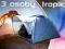 Namiot turystyczny z tropikiem iglo 190x180 cm