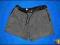 6263-41 ...ZARA..SZORTY MELANZ WSTAWKI SKORA r.140