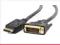 GEMBIRD KABEL DISPLAYPORT M -&gt;DVI-D (24+1) 1.8M