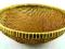 Rattan okrągły kosz o średnicy 38 cm