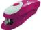 Zszywacz 24/6 ergonomiczny mały Vool Pink Color Bl
