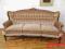 PIĘKNA WYGODNA KANAPA SOFA NA SPRĘŻYNACH RZEŹBIONA