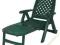 LEŻANKA LEŻAK LOUNGER SKŁADANY green/blau SUPER!