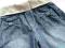 5-10-15 jeans miękkie spodnie kokardy 116