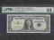 $1 1957-B SILVER CERTIFICATE PMG 64 'STAR'