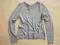 H&amp;M**SWETEREK MODNY GREY_łatki_146/152