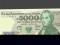 5000  Złotych  1 grudnia 1988 r.   ser. DD  UNC !