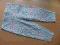 super legginsy, (spodnie) róża-panterka r. 98-104