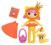 LALKA MINI LALALOOPSY KITTY B. BRAVE 522423