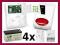ZESTAW ALARMOWY MICRA 4 CZUJKI POWIADOMIENIE SMS
