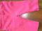 różowe legginsy Tchibo TCM 62/68