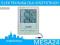 Termometr wewnętrzny i zewnętrzny -50 - +70 C HIT