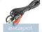 kabel przewód jack 3,5 / 2 rca chinch 1,5m