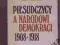 PIŁSUDCZYCY A NARODOWI DEMOKRACI 1908-1918 SPIS