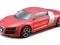 Audi R8 BBURAGO SAMOCHÓD METAL 1:43 DIE CAST