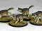 Wilki 4 szt. Wilk Wolf Wolves Dungeons Dragons WBM