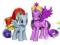 MY LITTLE PONY- dwupak - RAINBOW DASH + TWILIGHT