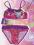 Polly Pocket bikini kostium kąpielowy 98cm