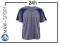 Koszulka Saller Intense (srebrno-niebieska) (M)