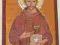 Ikona: św. Franciszek z Asyżu z ptakiem