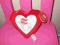 MIŚ HUGS SERCE z przywieszką  nowe me&amp; you