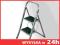 Drabiny drabina 2 stopniowa model 3022 SKŁADANA