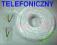PRZEWÓD TELEFONICZNY 4 żyły   na metry  NOWY FV