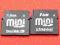 2 x karta pamięci miniSD - 1GB