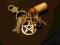 Supernatural brelok pentagram wicca