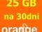 25 GB Internet Na Kartę Orange Free ważne 30 dni