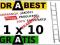 Drabina aluminiowa przystawna 1x10 2,69 PRODUKT PL