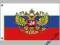 Flaga Rosja z Godłem 90x150 Rosji Rosyjska flagi