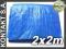 PLANDEKA PLANDEKI 2x2m mocna wodoodporna pokrowiec