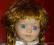 Przesliczna lalka porcelanowa z warkoczykami-29 cm