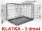 Klatka dla psa / Klatki dla psow XXL 122x74x82 cm