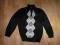 Sweter czarny z rombami Dockers rozm.10-12 lat