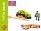 Mega Bloks Hot Wheels Wyrzutnia Zestaw ziel 91702
