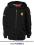 Bluza dziecięca FERRARI KIDS HOODED JACKET- BLACK