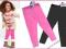84204 SMERFY legginsy leginsy getry 104 110 różowe
