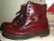 Super bordowe buty DR.MARTENS 38