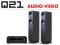 ONKYO TX-8050 + Q ACOUSTICS QA 2050i + OKABLOWANIE