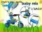 Rowerek Trójkołowy Baby Mix z DASZEKIEM Trike CHIL