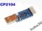 CP2104 USB UART TTL RS232 lepszy od CP2102